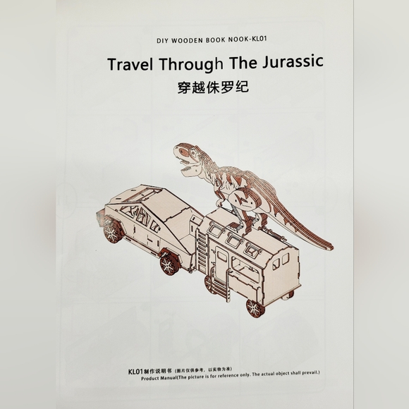 Brand New Sealed DIY Wooden Book Nook 